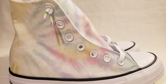 Women's Converse Chuck Taylor All Star Hi Tie Dye - Picture 4 of 6